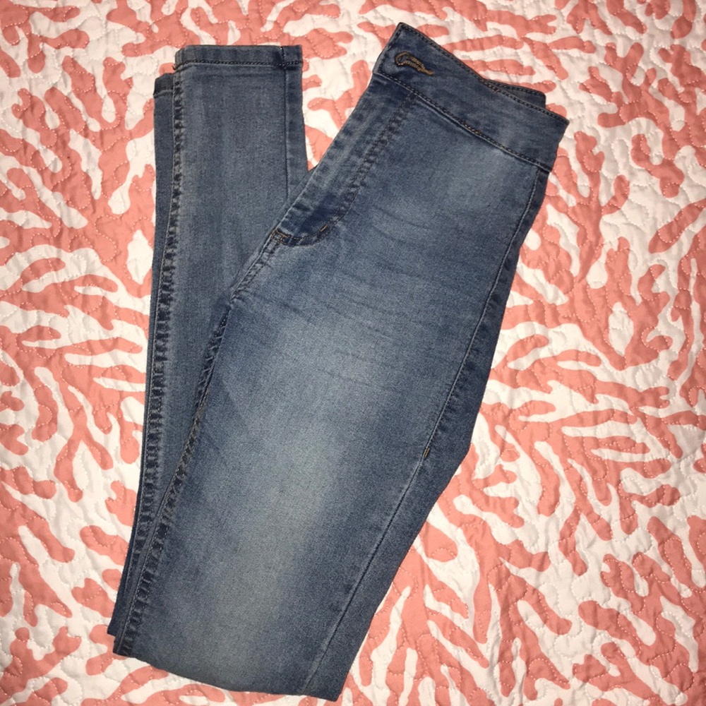 High rise jegging size 2